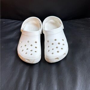 CROCS Classic White Mules